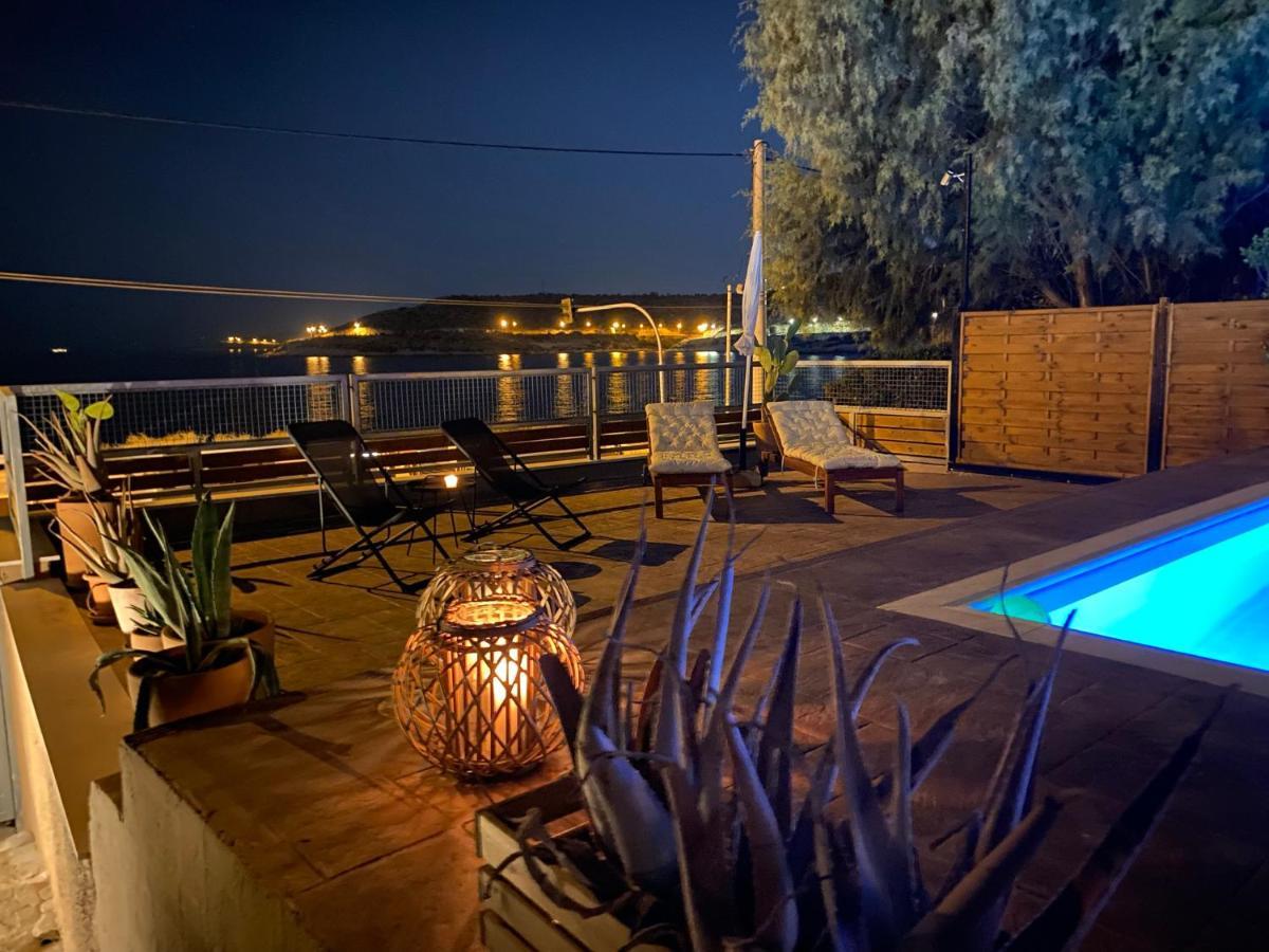 Seascape Luxury Villas Agia Marina  ภายนอก รูปภาพ