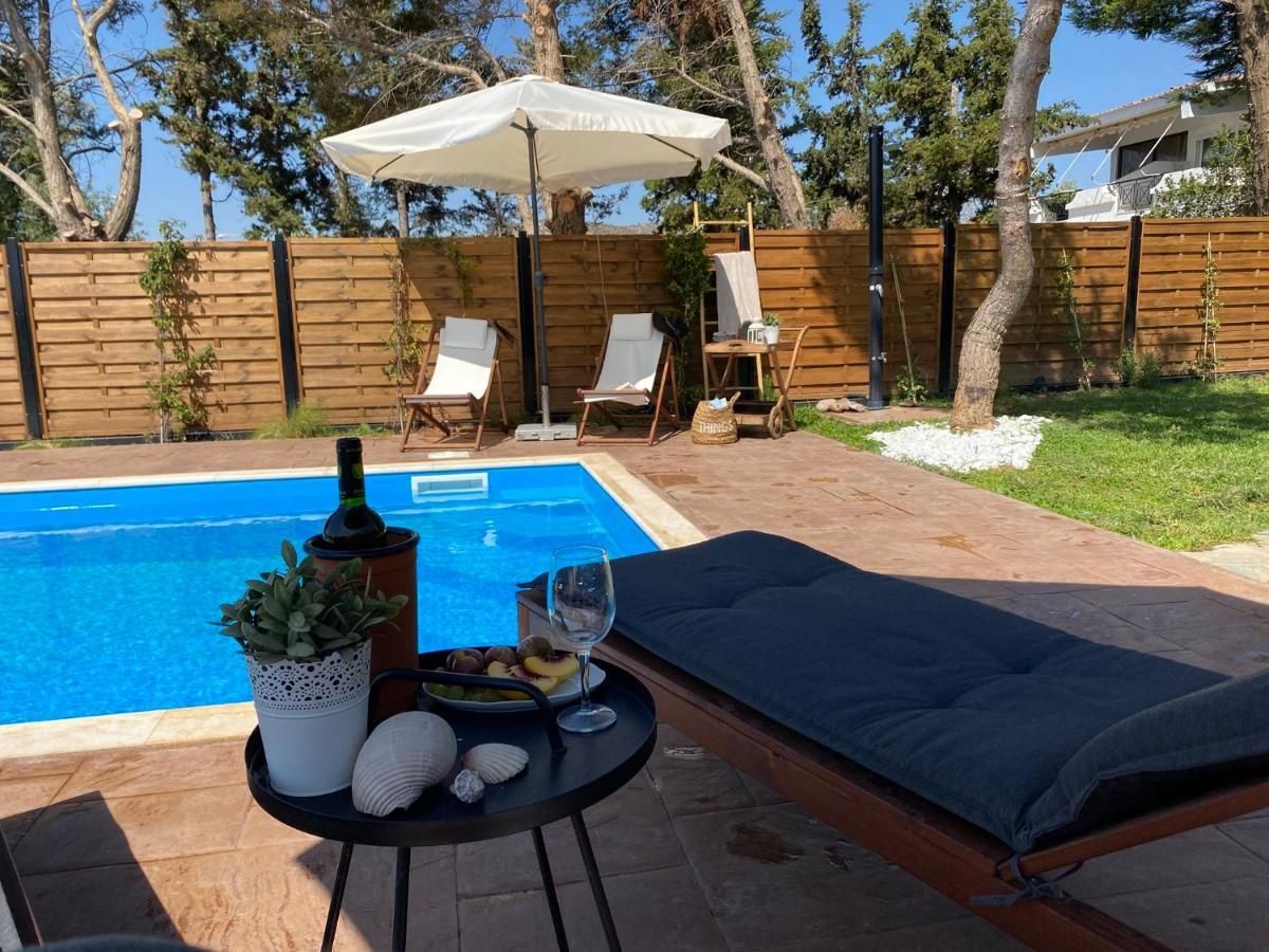 Seascape Luxury Villas Agia Marina  ภายนอก รูปภาพ