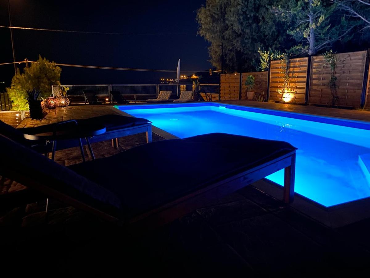 Seascape Luxury Villas Agia Marina  ภายนอก รูปภาพ